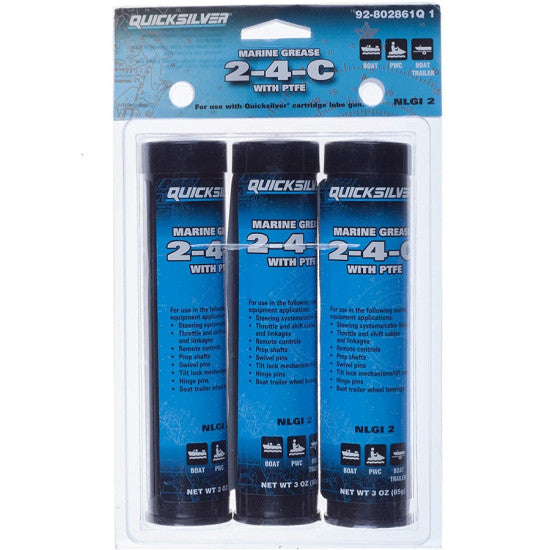 Quicksilver High-Performance Extreme Grease PK3 85g 92-8M0208805 - 2