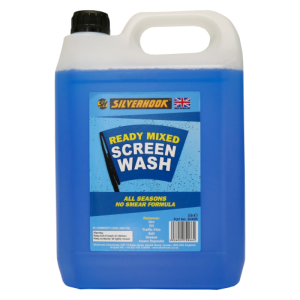 Silverhook Ready Mixed Screen Wash 5L