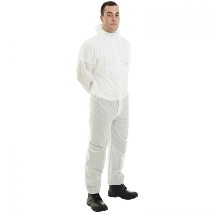 Supertouch Supertex SMS White Disposable Coverall