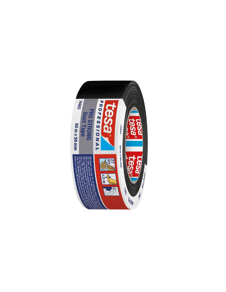 Tesa Professional PRO Duct Tape 50mm x 50m Black