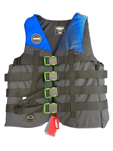 Jobe 4 Buckle Vest Buoyancy Aid Blue