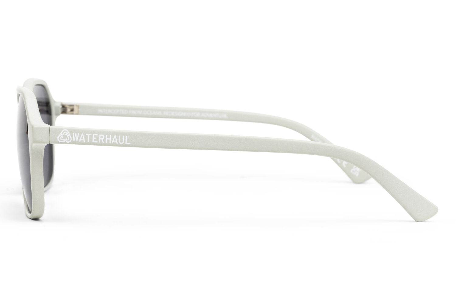 Waterhaul Polarized Mineral Lens Sunglasses - Droskyn Dune Grey - thumbnail 5