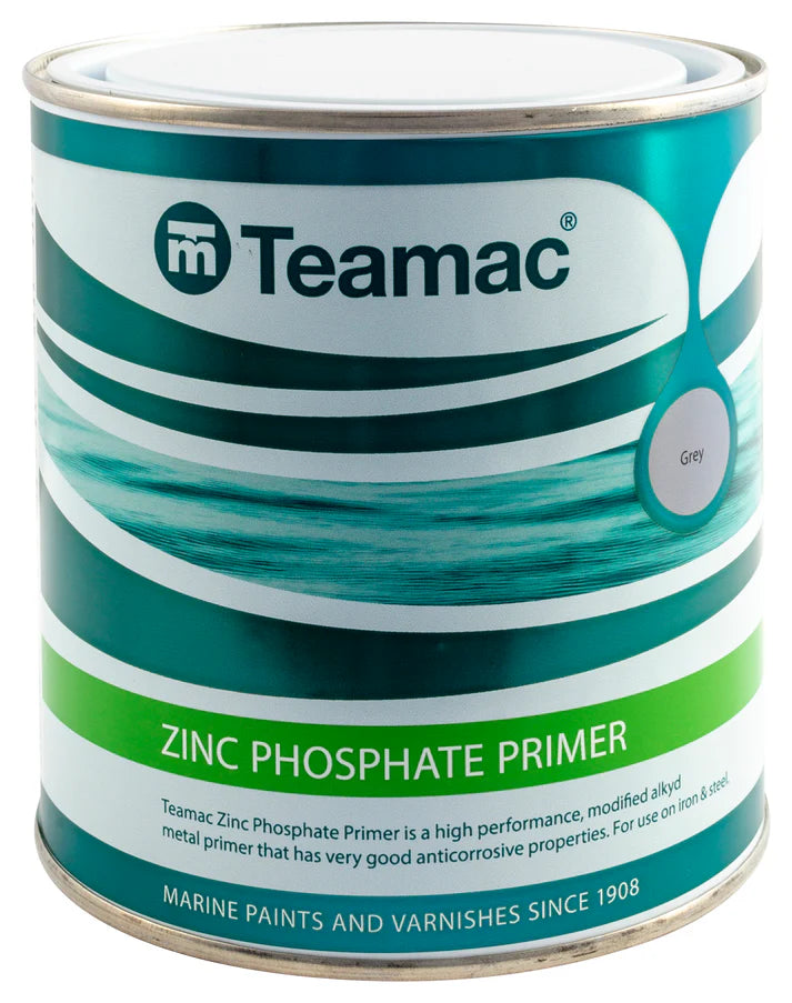 Teamac Zinc Phosphate Primer Grey 1L